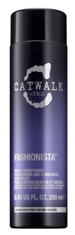 Catwalk by TIGI оттеночный кондиционер Fashionista Violet  для светлых волос, 250 мл