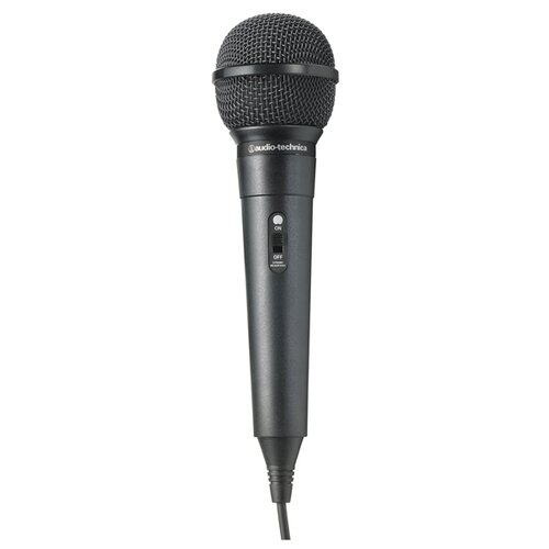 Микрофон проводной Audio-Technica ATR1100, разъем: mini jack 3.5 mm, черный