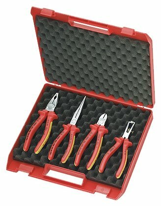 Чемодан пластиковый Kompakt-box с инструментом 4 предмета KNIPEX 00 20 15 KN-002015