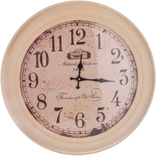Часы настенные 300-115 кварцевые михаилъ москвинъ classic 50,5 см
