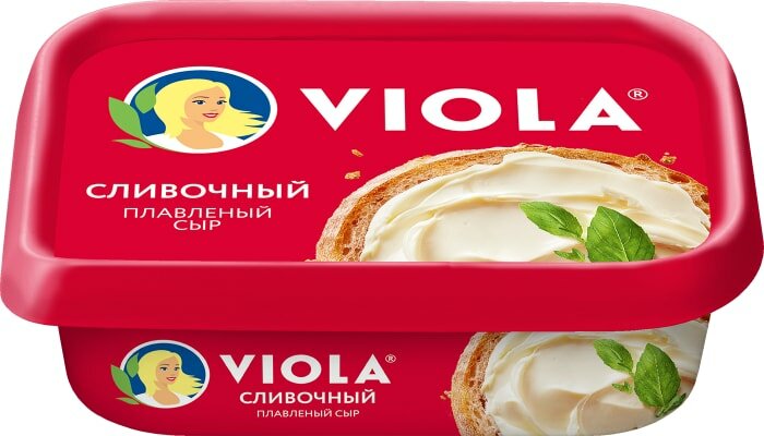 Сыр плавленый Viola Сливочный 50% 200г