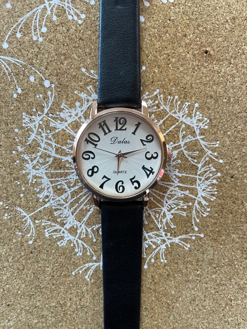 Наручные часы Часы наручные женские кварцевые повседневные, твой стиль, белый
