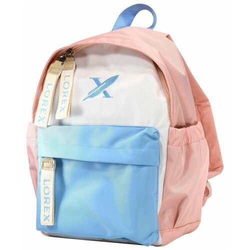 Рюкзак школьный Lorex Ergonomic M7 Mini Trio Color, 10л, 35х25х12,5см, 1 отделение, молния, для девочек