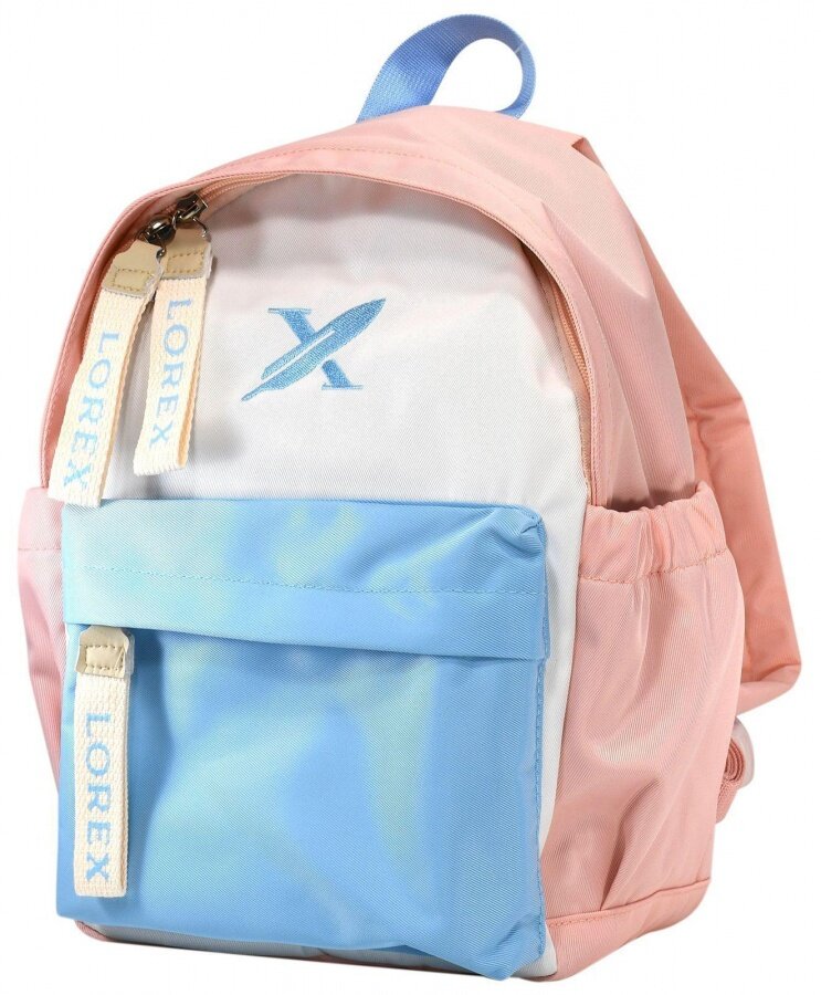 Рюкзак школьный Lorex Ergonomic M7 Mini Trio Color, 10л, 35х25х12,5см, 1 отделение, молния, для девочек