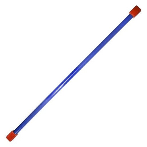 Гимнастическая палка (бодибар), арт. MR-B05, вес 5кг, дл. 120 см, стальная труба, синий