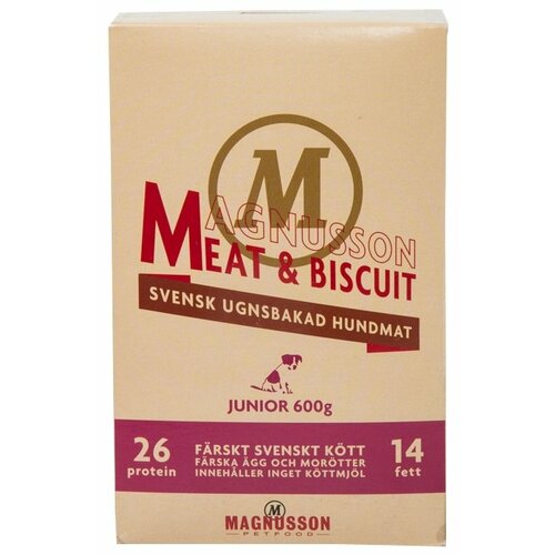 фото Корм для собак Magnusson Meat & Biscuit Junior (0.6 кг)