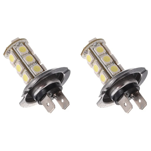 Комплект Светодиодов 12V Н 7 18SMD Px26d WHITE (5500K) 2шт Хит!