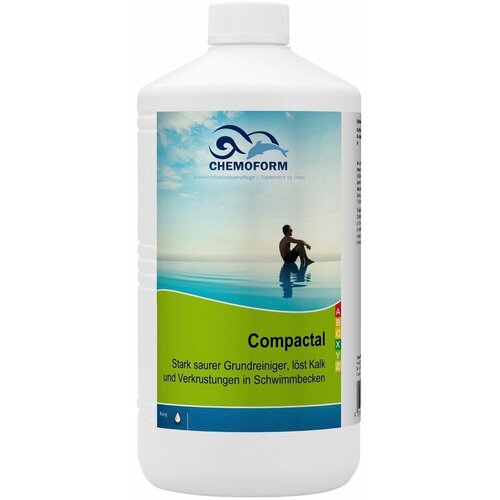 Моющее средство на основе кислоты Компактал CHEMOFORM кемоформ концентрат 1кг 1440₽