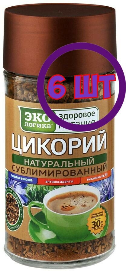 Московская кофейня на паяхъ Цикорий раст. субл, Стекло, 85 г (комплект 6 шт.) 5007617