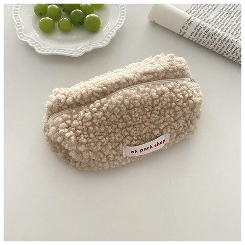 фото Женская косметичка-пенал мягкая на молнии manika home