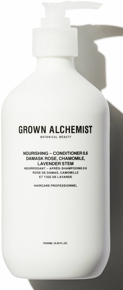 GROWN ALCHEMIST Питательный кондиционер для волос Damask Rose, Chamomile, Lavender Stem (500 мл)