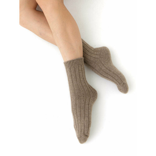 Носки TOD OIMS, размер 43/45, коричневый
