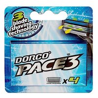 Сменные кассеты DORCO PACE3 (4 кассеты)
