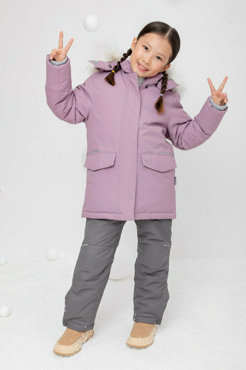 Куртка crockid, размер 104-110, фиолетовый