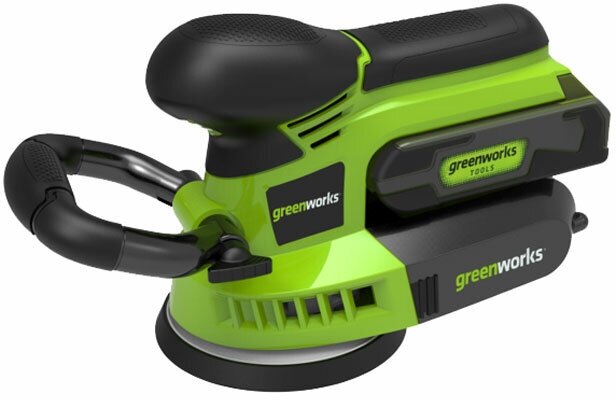 Эксцентриковая шлифмашина GreenWorks G24ROS