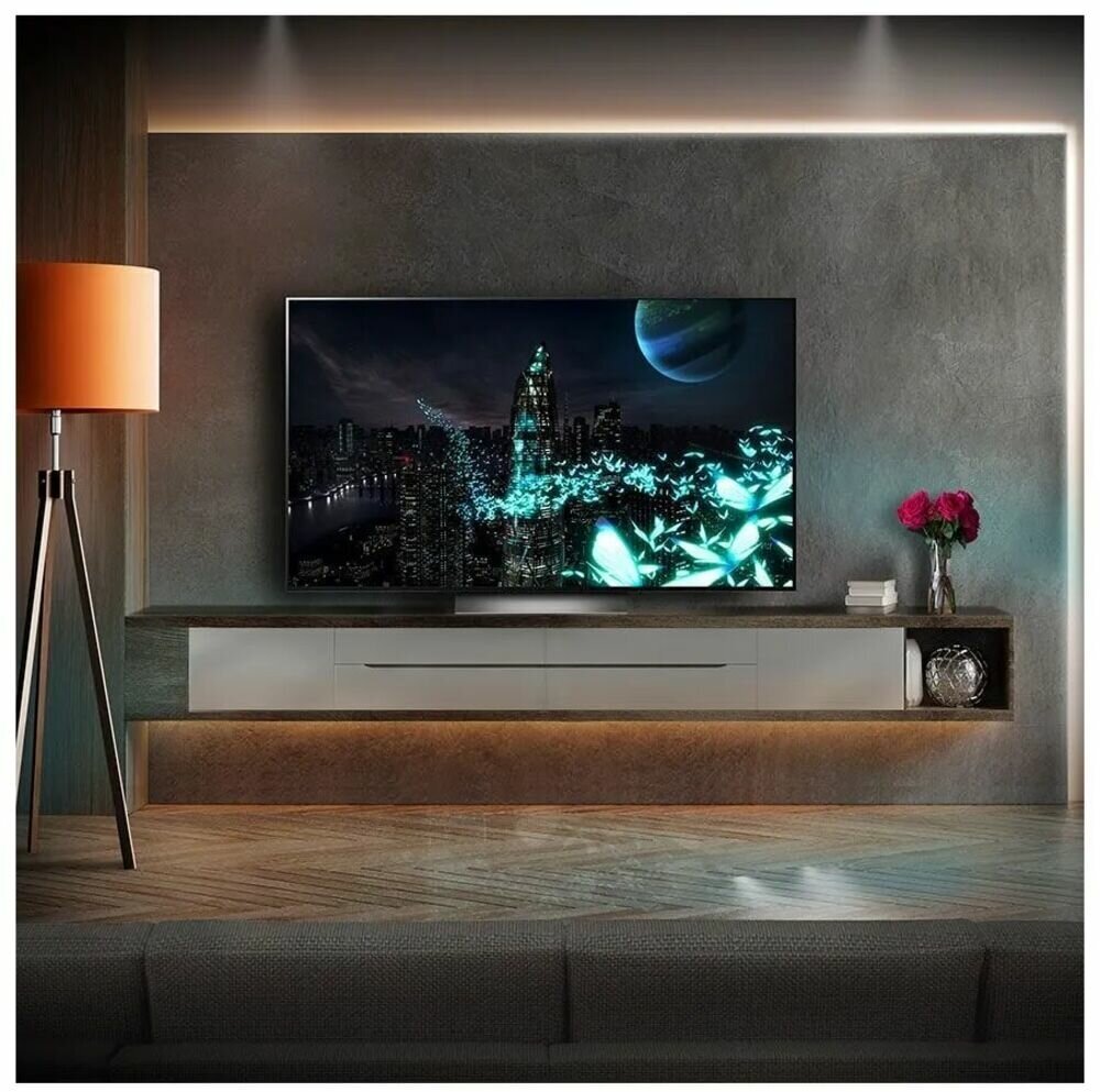 Телевизор LG OLED55C24LA.ARUB, 55", OLED, 4K Ultra HD, темно-серый - фото №15
