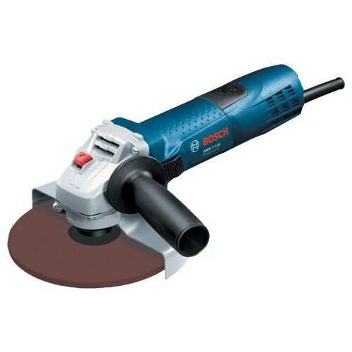 УШМ BOSCH GWS 7-125, 720 Вт, 125 мм аккумуляторная угловая шлифмашина bosch gws 180 li соло без акб и без зу 06019h9020