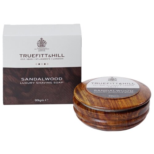 фото Мыло для бритья sandalwood в truefitt & hill