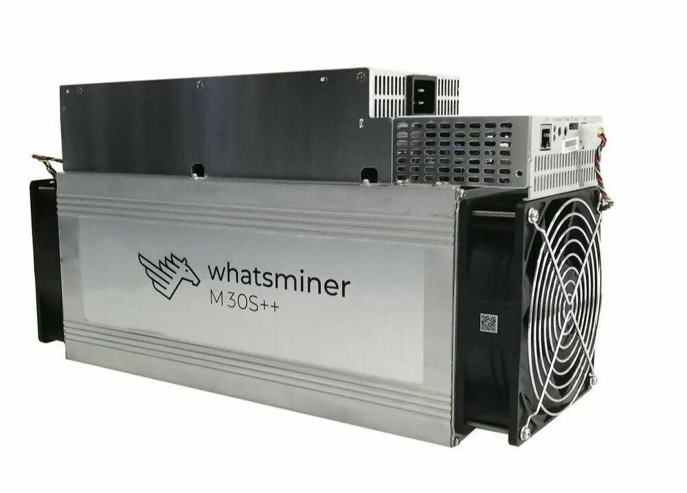 Асик Whatsminer M30S++ 110TH/s для майнинга криптовалюты + кабель в подарок!