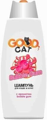 GOOD Cat Шампунь для Кошек и Котят с ароматом Bubble Gum 250 мл