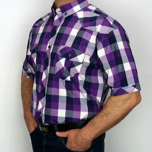Рубашка Carat, размер XL, фиолетовый