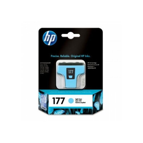 Картридж HP №177 (светло-голубой, C8774HE) картридж hp c8774he 220 стр светло голубой