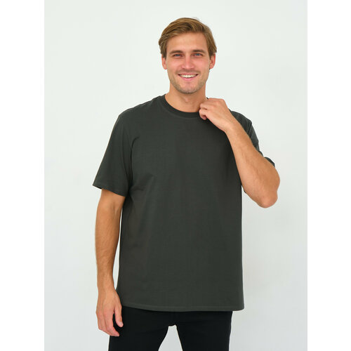 фото Футболка modellini, размер 46, зеленый