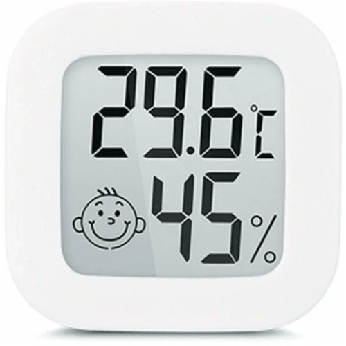 Датчик температуры и влажности с отображением комфортной среды (на липучке, индикация по цельсию)