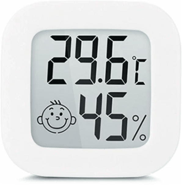 Датчик температуры и влажности с отображением комфортной среды (на липучке, индикация по цельсию) - фотография № 7