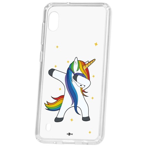 фото Чехол на samsung galaxy a10 2019 kruche print единорожка
