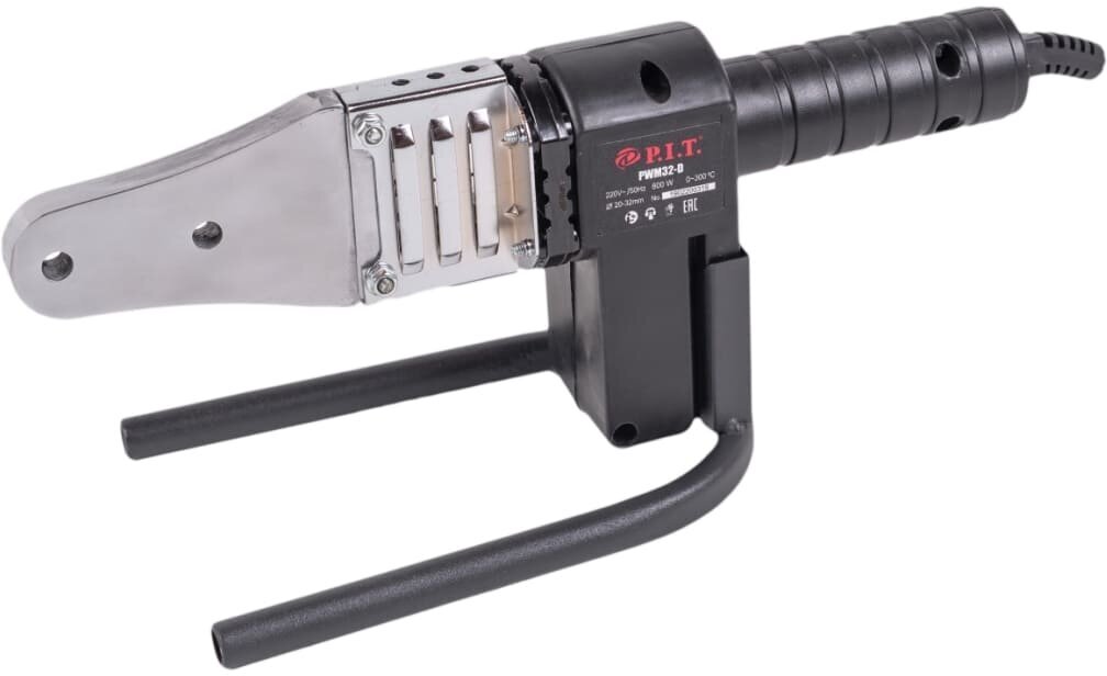 Паяльник для труб P.I.T. PWM32-D (0.8 кВт, насадки 20, 25, 32 мм)
