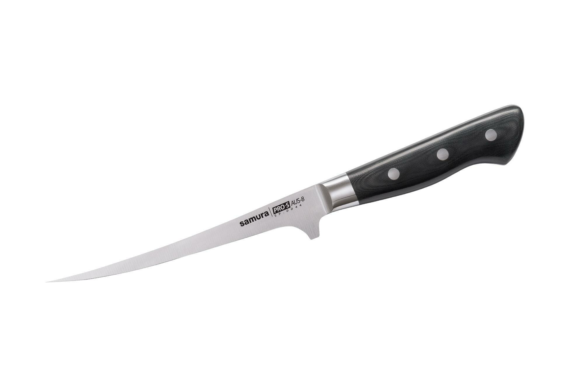 Кухонный нож Филейный Samura Pro-S SP-0044