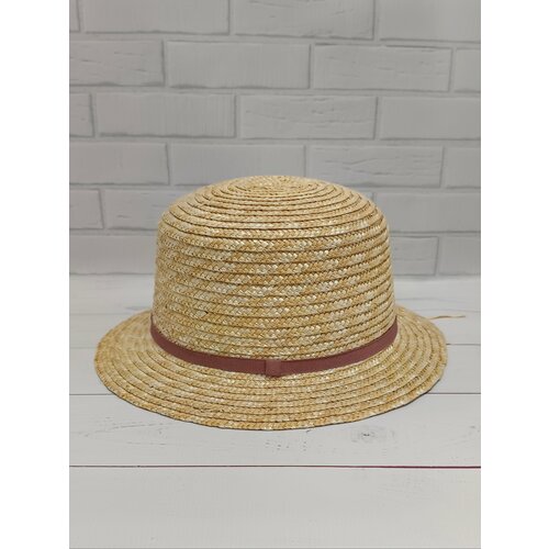 фото Шляпа , размер 56-58, бежевый нет бренда