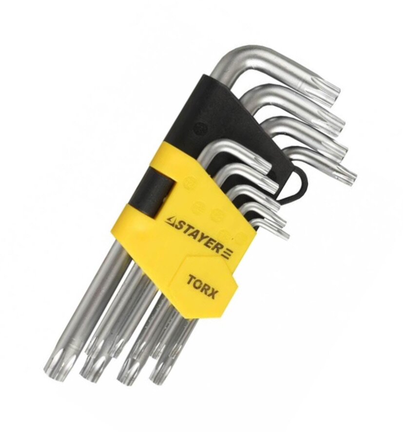 Набор ключей Torx STAYER (2743-H9)