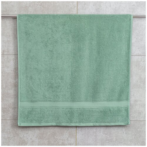 Махровое полотенце Dina Me (ARQON-F ) 70х140 см, цвет - Зеленый ментол, плотность 500 гр.