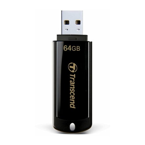Флэш-диск USB 64Gb Transcend Jetflash 350, черный (TS64GJF350), 25шт. флэш диск usb 16gb transcend jetflash 350 черный ts16gjf350 25шт