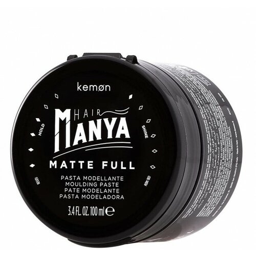 Kemon Hair Manya Matte Full Моделирующая паста 100 мл nishman паста matte hair defining paste m1 сильная фиксация 30 мл