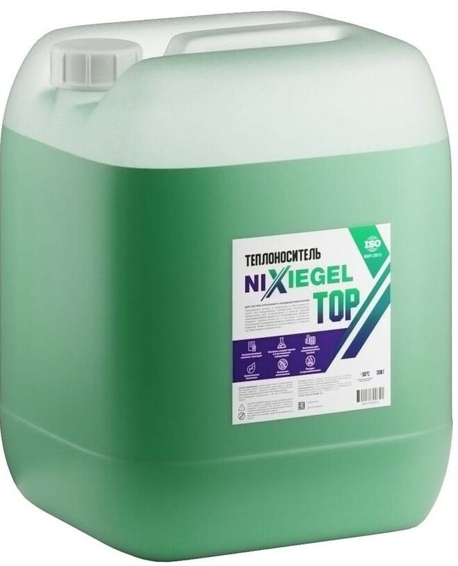 Теплоноситель DIXIS 65 (t до -65С), канистра 10кг (на основе этиленгликоля) NIXIEGEL (DIXIS)