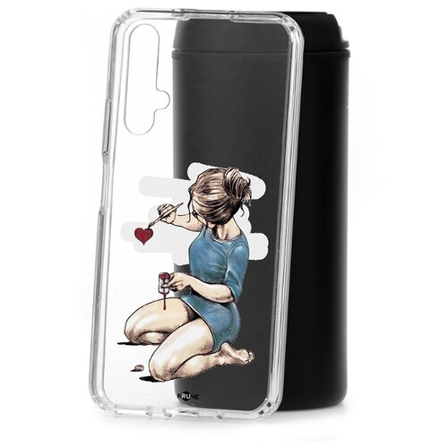 фото Чехол на honor 20 kruche print рисуя любовь