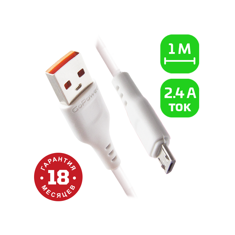 Кабель USB (m)-microUSB (m)