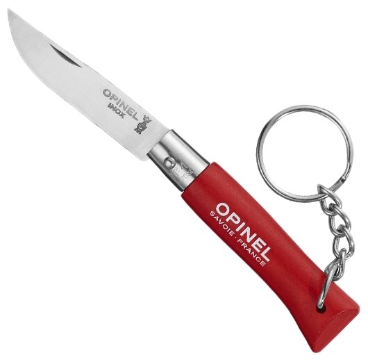 Нож Opinel серии Tradition Keyring №04, красный 002055 Opinel 2055