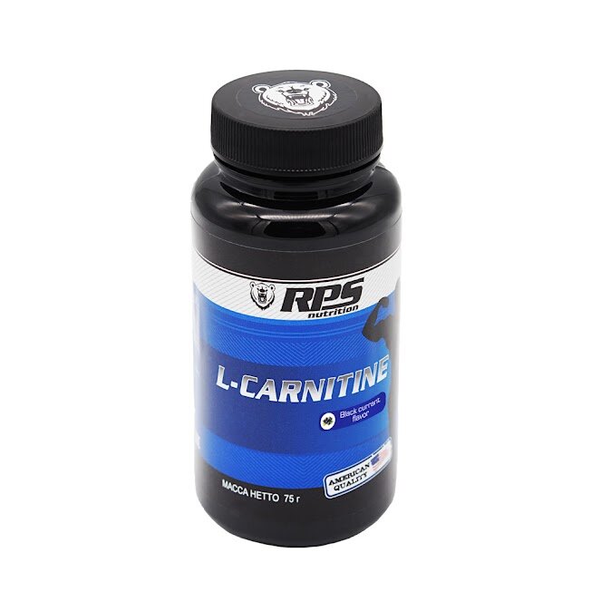 RPS Nutrition L-карнитин, 75 гр, черная смородина