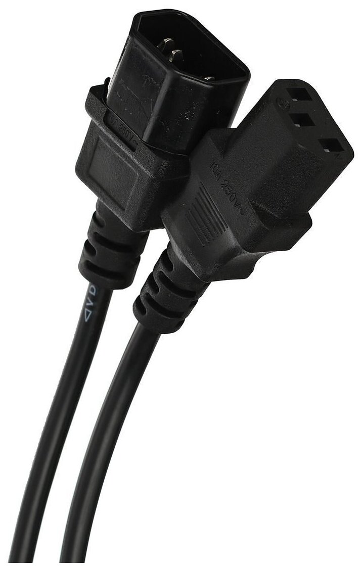 Удлинитель VCOM Удлинитель кабеля питания VCOM CE001-CU0.75 EURO VDE (3.0м) (ret)