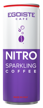 Кофейный напиток Egoiste Nitro газированный,  0.25 л 