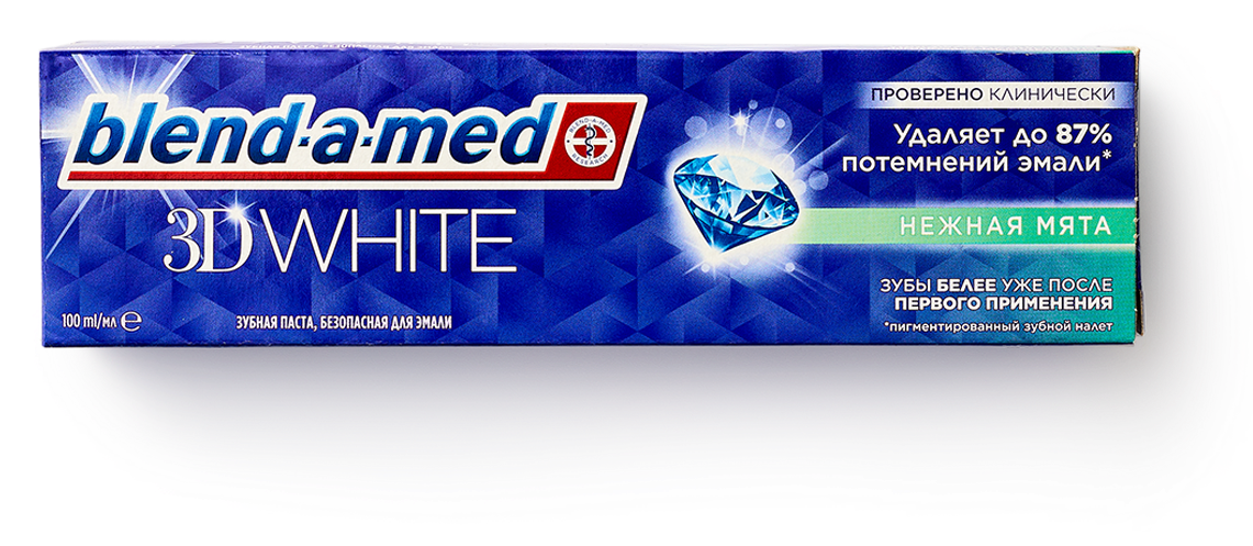 Зубная паста Blend-a-med 3D White Нежная мята, 100 мл - фото №11