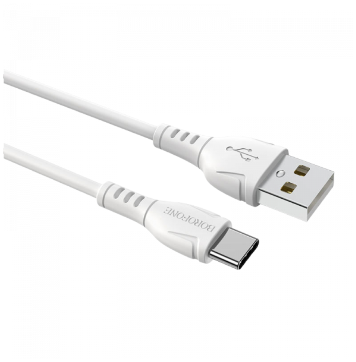 Комплект 2 шт + 1 шт в подарок Кабель USB - Type-C BOROFONE BX51, 1м, 3A