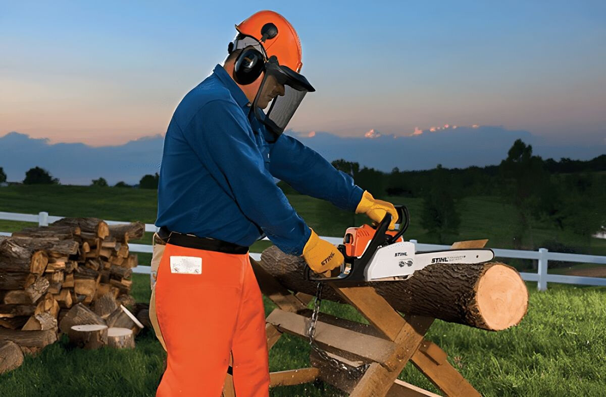 Бензопила Stihl MS 170 (40 см 3/8 1,3 55) без кожуха - фотография № 9