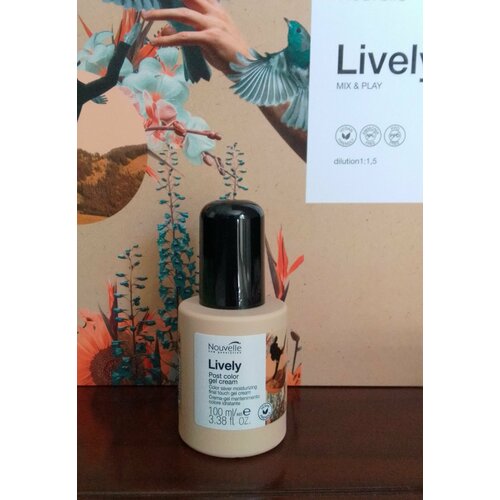 Nouvelle Lively Post Color Gel Cream гель-крем после укладки феном 100мл 1850₽