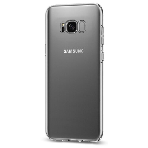 фото Прозрачный силиконовый чехол cleardefense для samsung galaxy s8 ibest