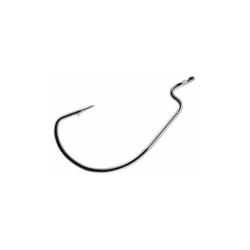 Офсетные крючки Higashi Hot Jig HJ-01 #1/0 Black nickel higashi крючок офсетный higashi hot jig hj 01 размер 2 0 7шт